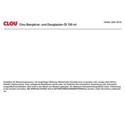 Clou Bangkirai- Und Douglasien-Öl 750 Ml -Innenfarben Verkauf 783456 2923 30755