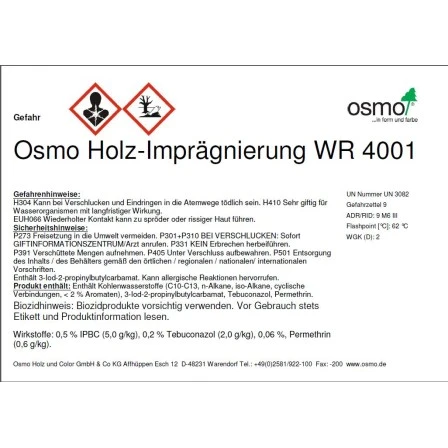 Osmo Holz-Imprägnierung Aussen 750 Ml 4 Osmo Holz-Imprägnierung Aussen 750 Ml – Bild 2