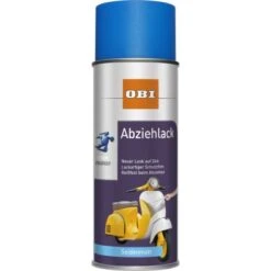 OBI Abziehlack Blau Seidenmatt 400 Ml