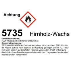 Osmo Hirnholz-Wachs Farblos Speziell Für Versiegelung Von Hirnholz 375 Ml -Innenfarben Verkauf 850584550 4951 3227 Hazard