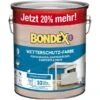 Bondex Wetterschutz-Farbe RAL 7038 Achatgrau - 3 L Ausreichend Für Ca. 27 M² -Innenfarben Verkauf 8712699593405 4429 01