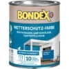 Bondex Wetterschutz-Farbe RAL 5009 Azurblau 750 Ml