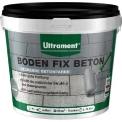 Ultrament Boden Fix Beton 4 L Telegrau