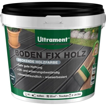 Ultrament Boden Fix Holz 4 L Anthrazit 3 Ultrament Boden Fix Holz 4 L Anthrazit