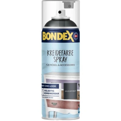 Bondex Kreidefarbe Spray Edles Anthrazit 0,4 L 3 Bondex Kreidefarbe Spray Edles Anthrazit 0,4 L