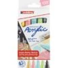 Edding 5100 Acrylmarker Medium 5er-Set Pastell -Innenfarben Verkauf 981286 2044 S 01