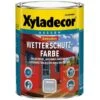 Xyladecor Consolan Wetterschutzfarbe Silbergrau Seidenglänzend 750 Ml