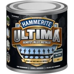 Hammerite Ultima Premium Metall-Schutzlack Matt Anthrazitgrau 250 Ml