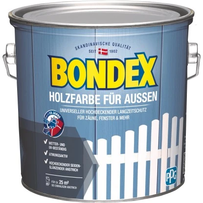 Bondex Holzfarbe Für Aussen Schwedenrot 2,5 L 3 Bondex Holzfarbe Für Aussen Schwedenrot 2,5 L