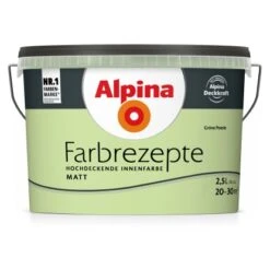 Alpina Farbrezepte Grüne Poesie Matt 2,5 Liter