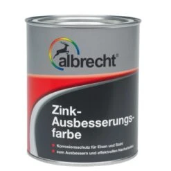 Albrecht Zink-Ausbesserungsfarbe Zinkhell 375 Ml