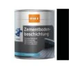 OBI Zementbodenbeschichtung RAL 9005 Tiefschwarz Seidenmatt 750 Ml -Innenfarben Verkauf g tiefschwarz seidenmatt 1