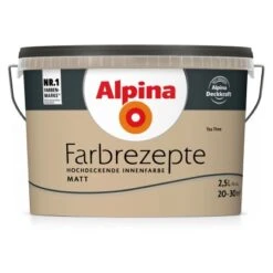 Alpina Farbrezepte Tea Time Matt 2,5 Liter
