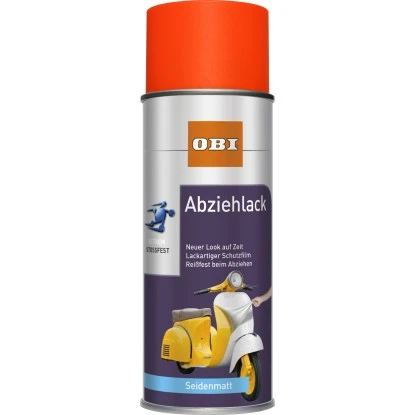 OBI Abziehlack Neonorange Seidenmatt 400 Ml 3 OBI Abziehlack Neonorange Seidenmatt 400 Ml
