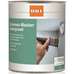 OBI Schimmel-Blocker Isoliergrund Weiß Matt 750 Ml