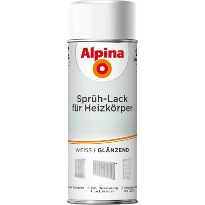 Alpina Sprüh-Lack Für Heizkörper 400 Ml Glänzend 3 Alpina Sprüh-Lack Für Heizkörper 400 Ml Glänzend