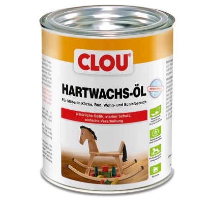 Clou Hartwachs-Öl Antibakteriell Transparent Seidenglänzend 750 Ml 3 Clou Hartwachs-Öl Antibakteriell Transparent Seidenglänzend 750 Ml