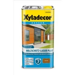 Xyladecor Holzschutz-lasur Plus Eiche-Hell 4 L